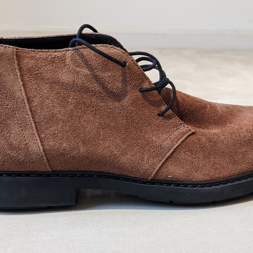 Camper Neuman K300171-008 Mens Brown Suede Lace Up Chukkas Boots